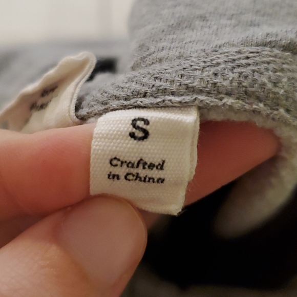 10 Tree Gray Zip Up Sweater - Picture 5 of 7